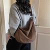 Плетеная сумка-мессенджер в литературном стиле Высококачественная женская спортивная сумка-мессенджер большой вместимости Универсальная женская сумка-пельмень