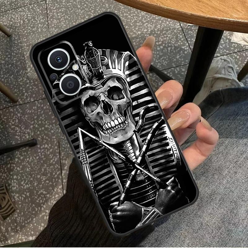 Древний Египет Фараон Для OPPO Reno 14F 13F 12F 11F 10 11 12 13 14 Pro 7 8 Lite 8T OPPO Find X5 X6 X8 X9 Pro Чехол