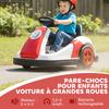 Children's bumper car 6V, 360° rotation, children's electric bumper car with dual motor, music and horn