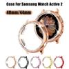 Чехол Diamonds для Samsung Galaxy Watch Active 2 40 мм 44 мм, защитный бампер от царапин, HD, полное покрытие, защитный чехол для экрана