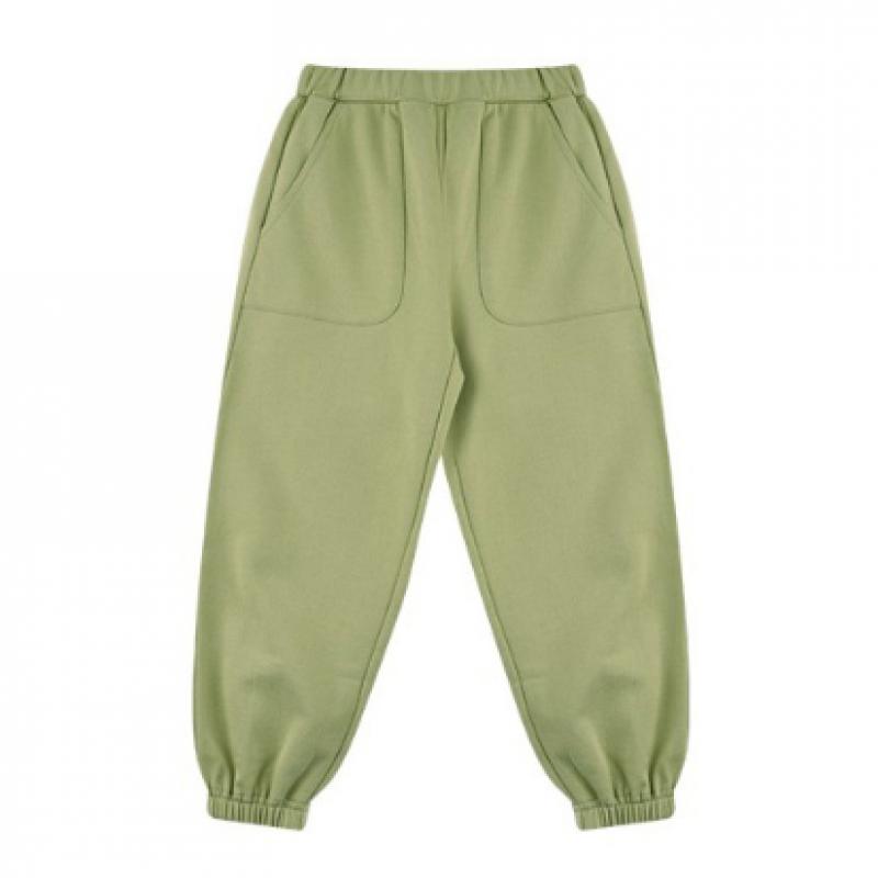 Оливан Простой Графический Свитшот Топ и Низ Зеленый