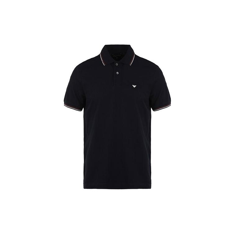 EMPORIO ARMANI Logo Printed Short Sleeved Polo Shirt 8N1FB3-1JPTZ-0920