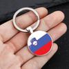 Брелок-подвеска с национальным флагом для Чемпионата Европы и Чемпионата мира