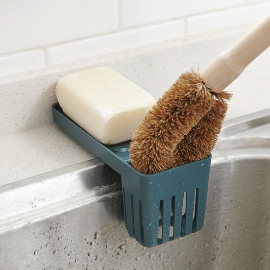 Storage Rack Easily Install Save Space Sturdy Dish Brush Storage Holder for Kitchen