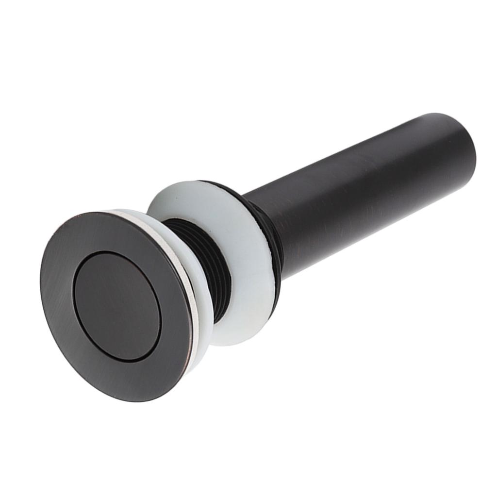 Слив для раковины в ванной без переливного сосуда, раковина, туалетный столик, сливной заглушка нажимного типа