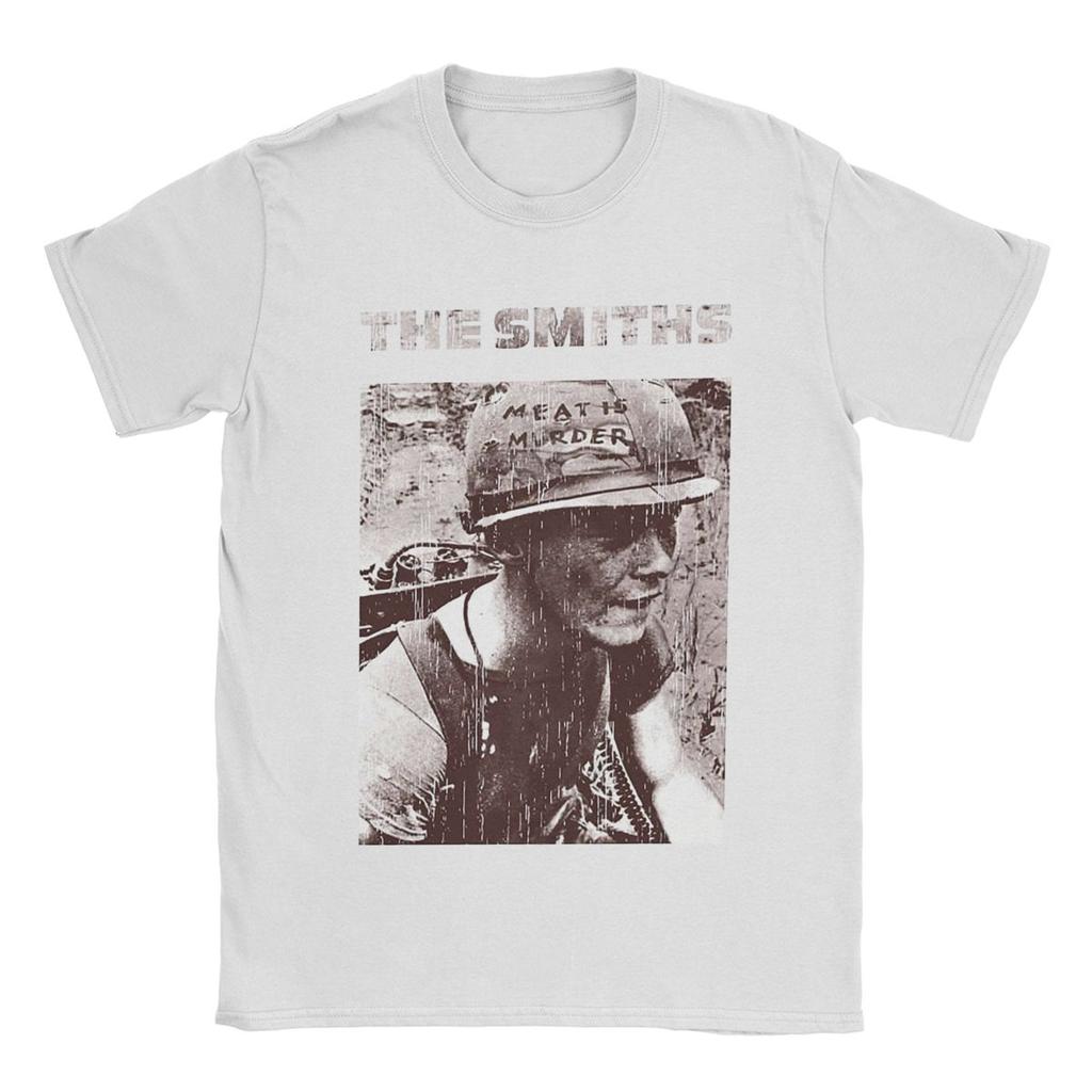 Мужские футболки The Smiths Meat Is Murder, 100% хлопок, новинка, футболка с коротким рукавом и круглым вырезом, классические футболки