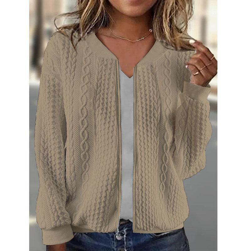 Пальто женская модная однотонная бейсбольная стеганая куртка в клетку с воротником-стойкой