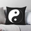 Ying Yang Taoist Symbol Square Pillowcase Polyester Linen Velvet Pattern Zip Decorative Pillow Case Sofa Cushion Cover Wholesale