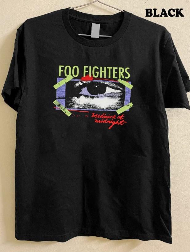 Foo Fighters Medicine at Midnight 100% cotton graphic t-shirt QT7442