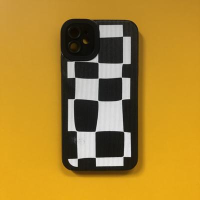 Необычный чехол для телефона с шахматной доской для Iphone 11 14 Pro Max 13 Mini 12, противоударный чехол-бампер для Iphone Xr Xs X 7 8 Plus Se2 6s