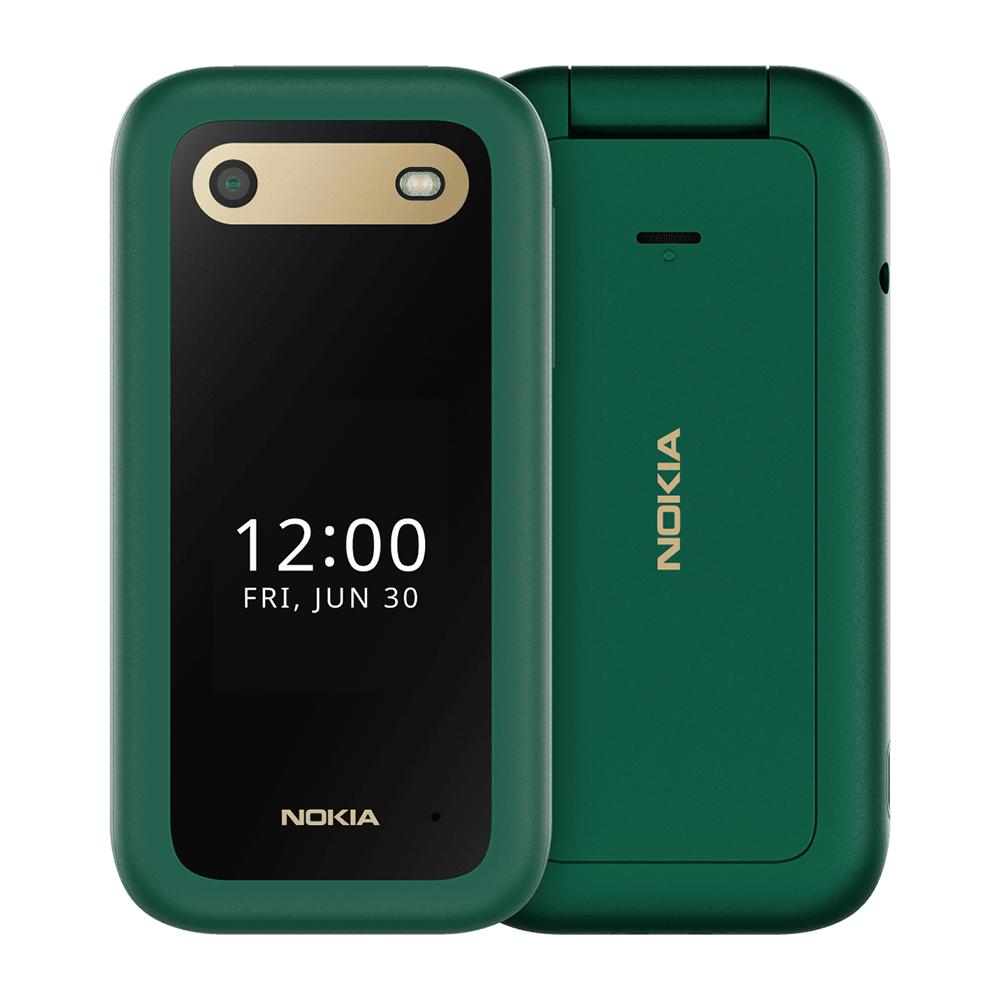 Восстановленный Nokia Original Nokia 2660 Flip 4G  (2022) Кнопочный мобильный телефон с поддержкой LTE 4G и одной/двумя SIM-картами