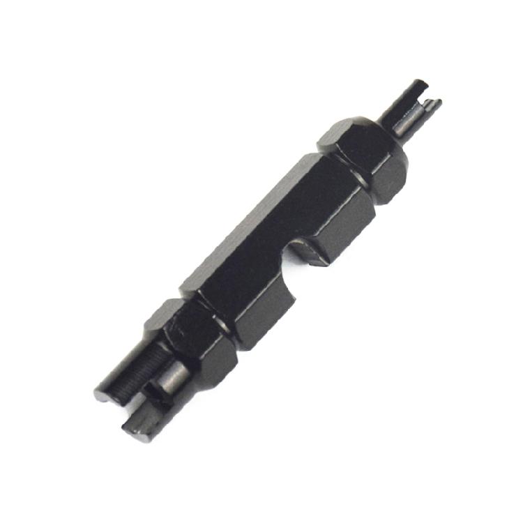 Инструмент для снятия и затяжки ниппелей для бескамерных велосипедных шин Schrader и Presta