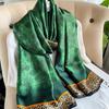Meier Silk scarf for women, cheongsam shawl, high-end chinese style sun protection neck warmer