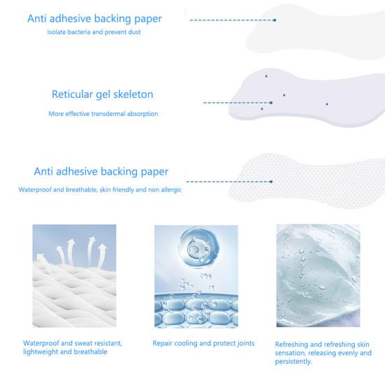 Мгновенный холодный компресс, самоклеящийся, легкий, портативный, облегчение боли при отеках, одноразовый холодный компресс, пакет со льдом
