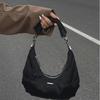 2025 Retro Black Cloud Crescent Bag - High-End Niche Shoulder and Handbag for Women