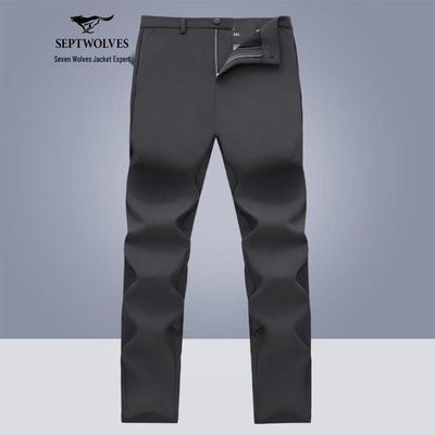 Мужские брюки прямого кроя в стиле business casual