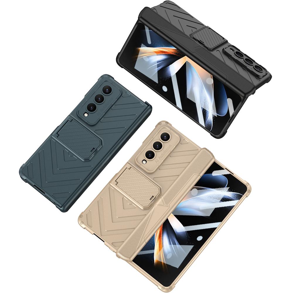 Anti-Drop Screen Glass Film Protector Case for Samsung Galaxy Z Fold 4 5G Fold4 Zfold4 Shockproof Full Body Cover Coque