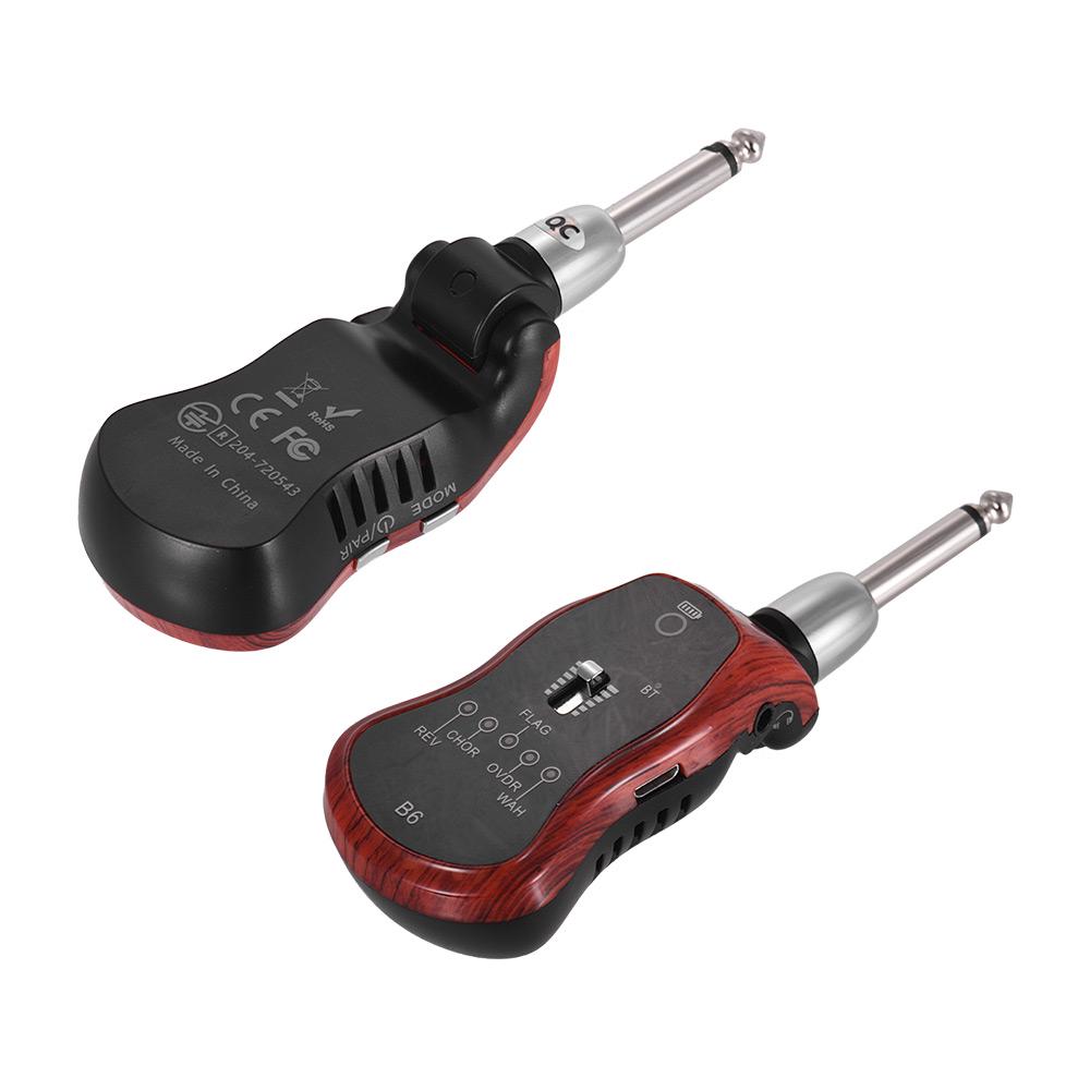 Portable Guitar Effectors Effect Synthesizer with 5 Effects(Reverb/Chorus/Flanger/Overdrive/Wow