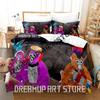 3D Print Gorilla Tag Game Bedding Set Single Twin Full Queen King Size Bed Set Adult Bedroom Duvetcover Sets Anime Bed Shee