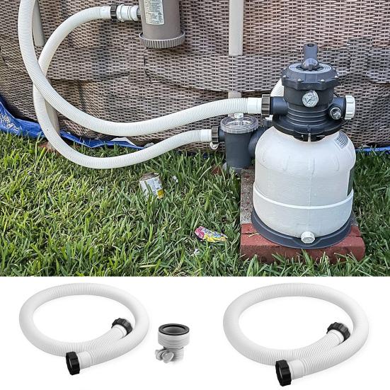 Universal Corrugated Structure Accessories Long Service Life Above Ground Pool Replacement Hose for INTEX Adapter