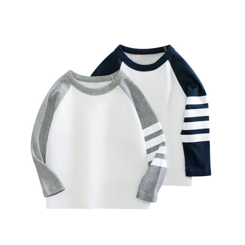 27kids Spring 2024 Children's Long-Sleeved T-Shirt Bottoming Shirt for Babies