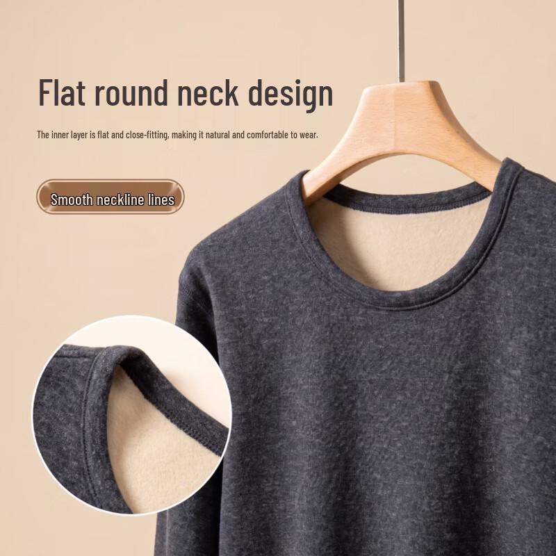 ROMON Thermal Underwear Set - Fleece-Lined Silk Blend