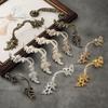 European Style Cabinet Door Handles Zinc Alloy Wardrobe Door Handles  For Wardrobe Installation