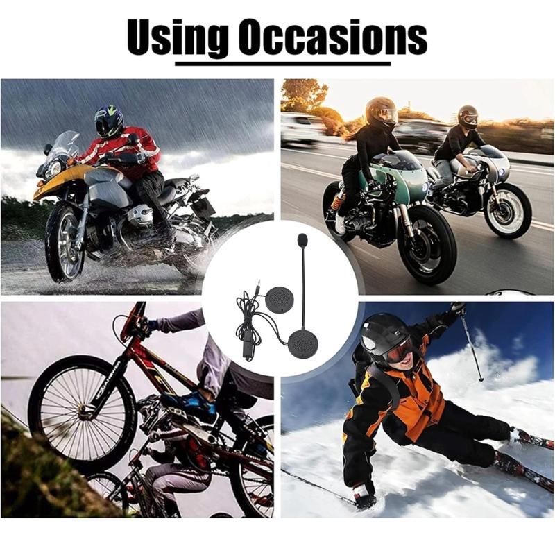 Модернизированная гарнитура с динамиками и кнопочным микрофоном Беспроводные шлемы Коммуникационные мотоциклетные шлемы Auios с переключателями
