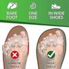 Toe Separators 6 Pack, Improved Silicone, 0% BPA, One Size Bunion Corrector, Toe Corrector, Relax, Stretch & More