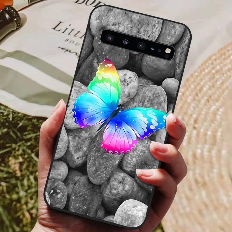 Для Samsung S10 5G Чехол Силиконовая Задняя Крышка Чехол для Телефона Для Samsung Galaxy S10 5G G977N Чехлы для Galaxy S 10 5G Мягкий Бампер Funda