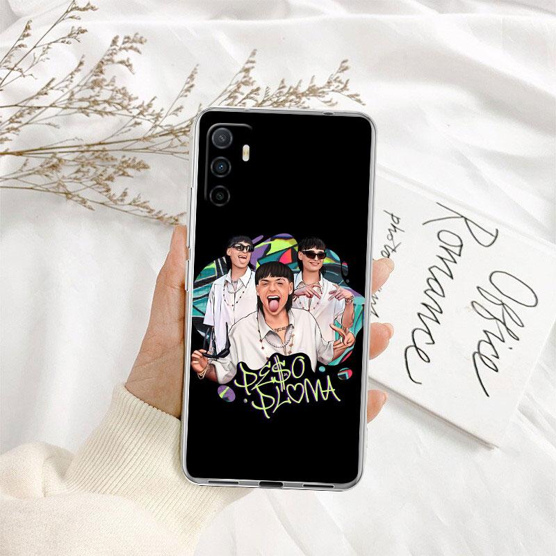 Peso Pluma Transparent Phone Case for Samsung Galaxy A04 A04S A14 A23 A34 A54 M23 M33 M52 M53