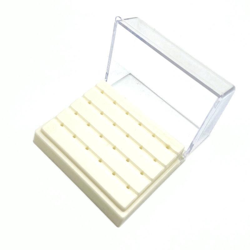 Набор из 24 стоматологических алмазных боров FG1.6 мм для полировки керамических абатментов с уступом, лабораторное оборудование для высокоскоростного наконечника