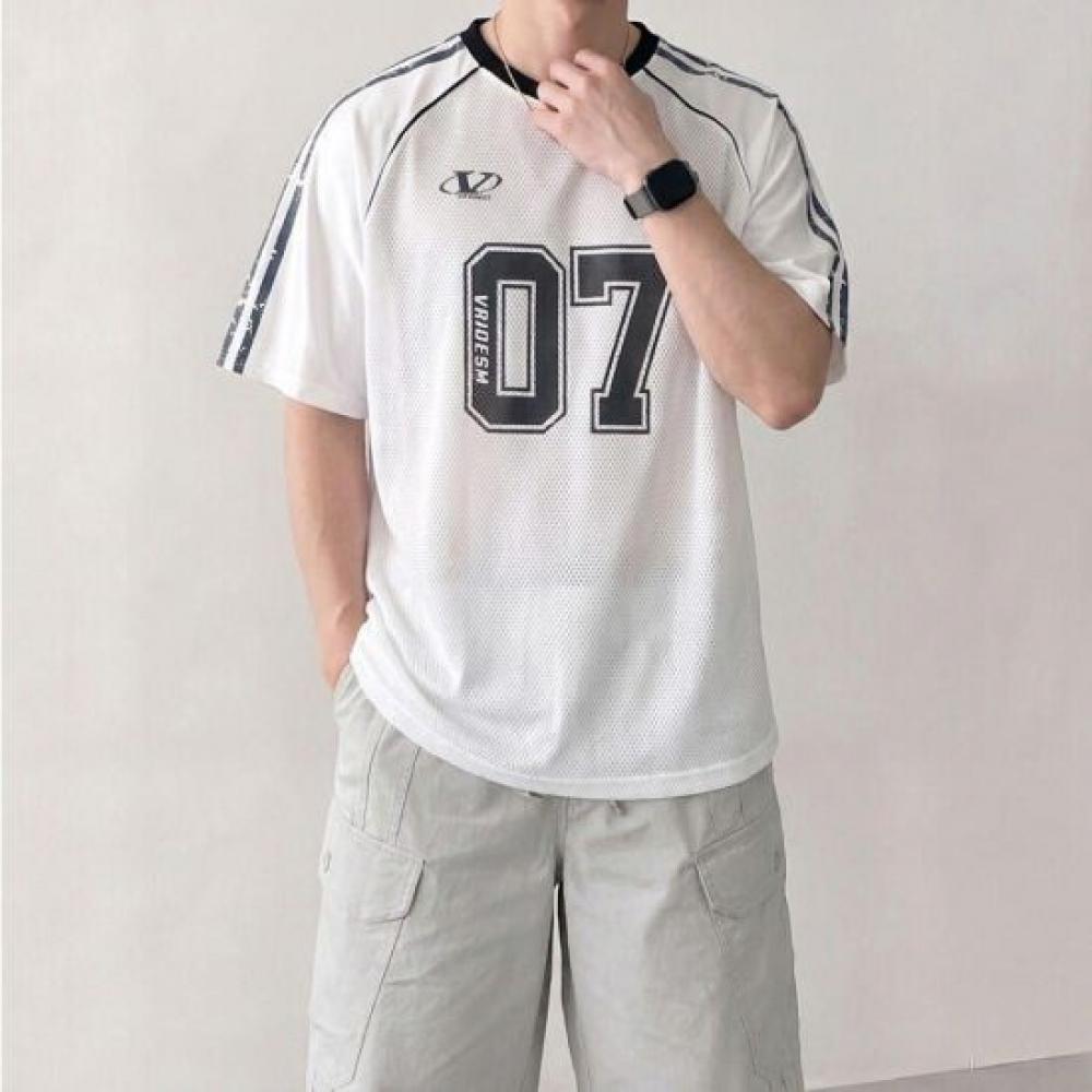 Onl Rugby Blockcore Look Mesh T shirT