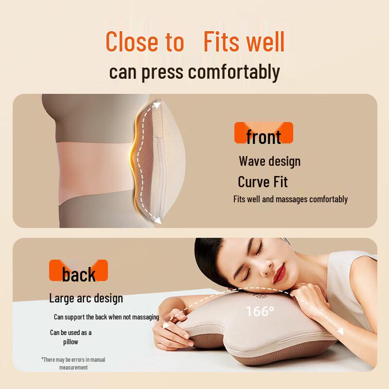 breo Portable Lumbar Massager with Heat CN plug (adapter included)