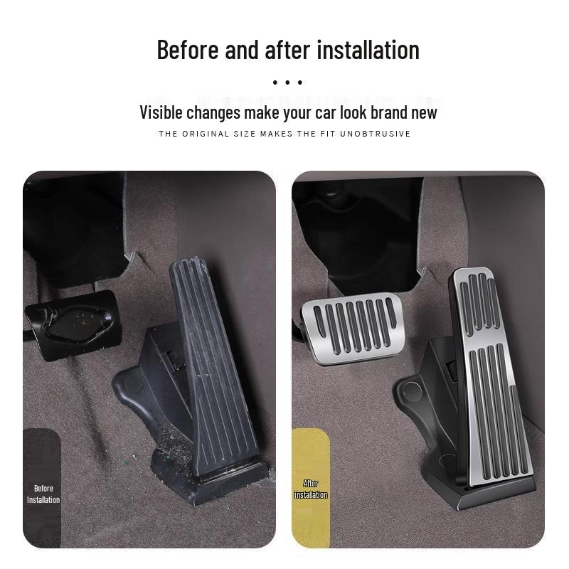 BYD Leopard 7 и 3 Педали Газа и Тормоза Без Сверления, Противоскользящие, для Обновления Салона