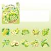 10 Pcs INS Fruit Grape Strawberry Lemon  for Journaling Planner Scrapbooking Material Sticker Creative DIY Decoration Stationery