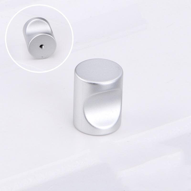 1PC Modern Simple and Round Thumb Handle, Drawer Wardrobe Door Handle