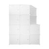 Гардеробный шкаф Cube Настраиваемый Boxed Nyana Home 10 Кубов/Дверей Организация Дома Вешалка для Одежды Обувница 147x110x47см