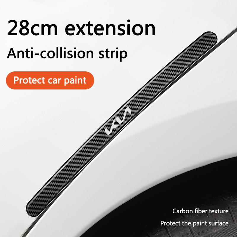 AANR1 Car Door Handle Bowl Scratch Stickers Anti-Collision Strip For KIA K2 K3 K5 k9 Sorento Sportage R Rio Soul Exterior Accessories