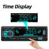 HIPPBQCC Автомобильное радио 1 Din MP3 Bluetooth плеер 7 цветов 60 Вт*4 стерео FM приемник с пультом дистанционного управления AUX/2 USB Функция поиска автомобиля