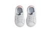 Nike Court Legacy Abrasion Resistant Slip Resistant Low top Toddler Shoes White Red Infant And Toddler FB7781-100