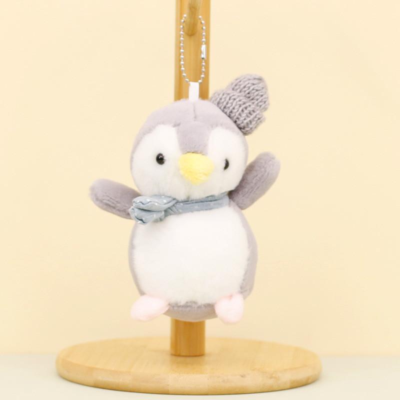 12cm Plush Penguin Keychain Lovely Pp Cotton Filled Penguin Doll Bag Accessory