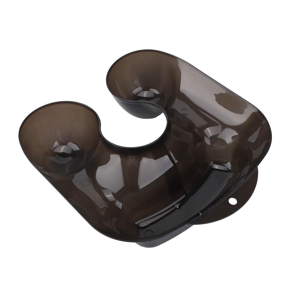 Большой поднос для шеи, салон красоты, парикмахерская, плечевой контейнер для химической завивки, защитный чехол для одежды, черный