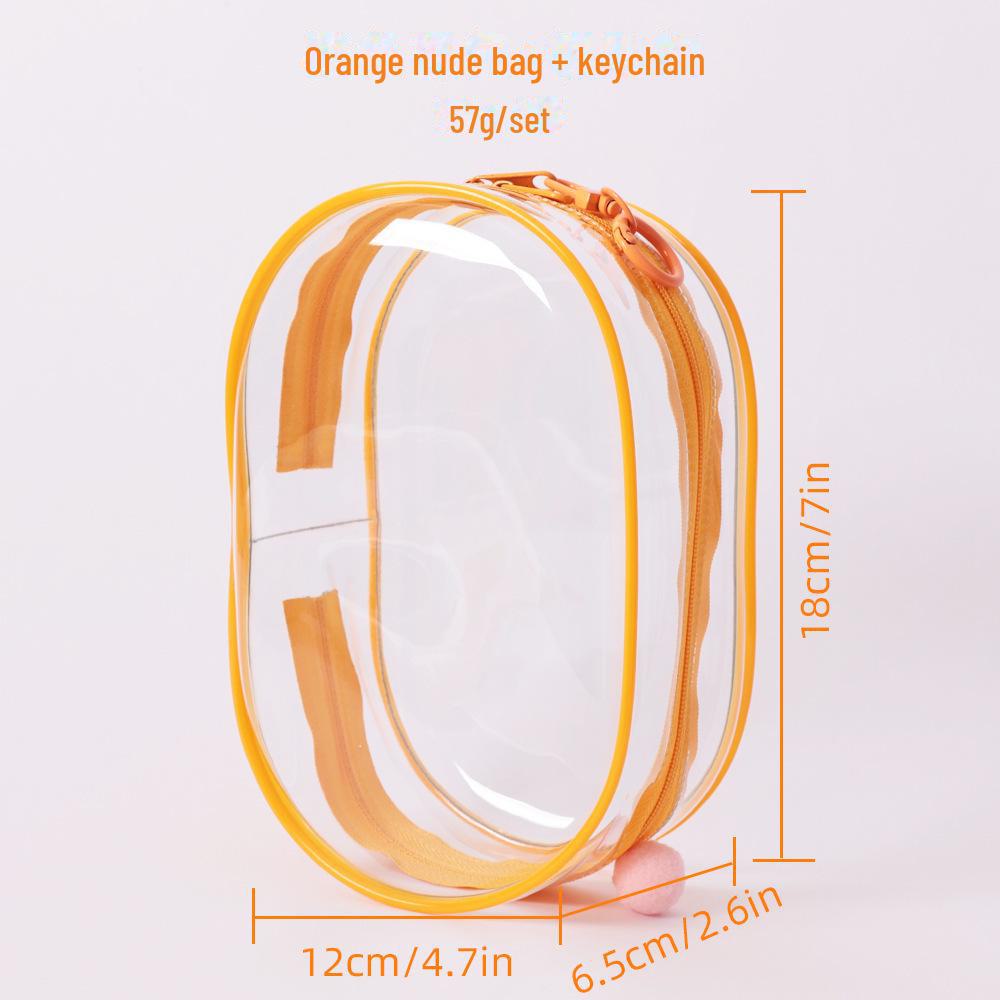 Защитный чехол из винила Labubu: Высокопрозрачная пылезащитная подвесная сумка для аниме-кукол