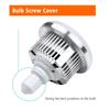 85W LED Light Bulb 3000K-6500K Photography Lamp Bulb Energy-saving Adjustable Brightness E27 Mount