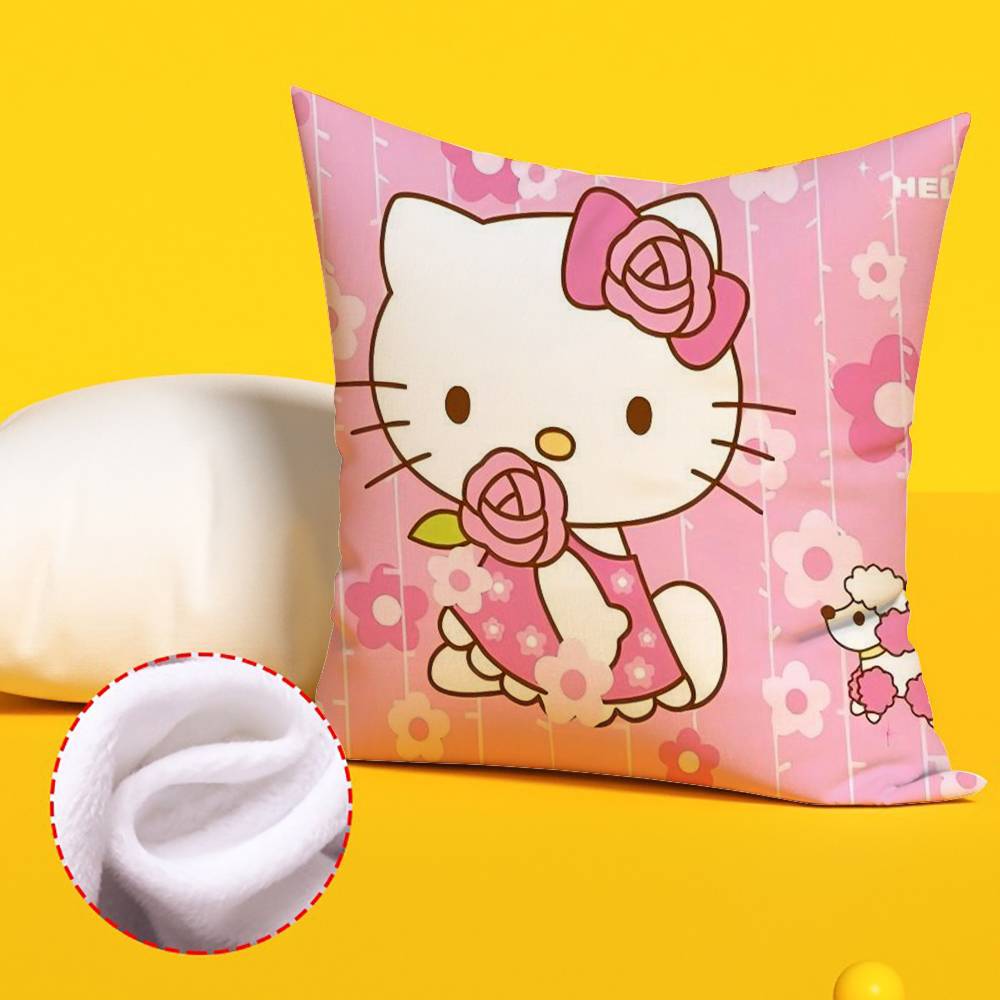 HelloS-K-Kitty Наволочка С Рисунком Наволочка Для Гостиной Подушки На Диван И Декора Спальни