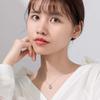 Tide Diamond Collarbone Chain Female Sweet Simple Student Temperament Light Luxury Simple Girl Heart Moon Rabbit Necklace