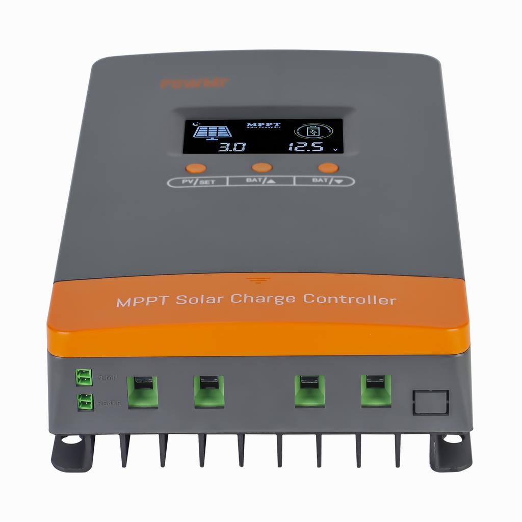 PowMr 80A 100A MPPT Контроллер заряда солнечных батарей 12В/24В/36В/48В Автоматический Макс. Солнечный PV 160В Регулятор Поддерживает до 12 единиц параллельно