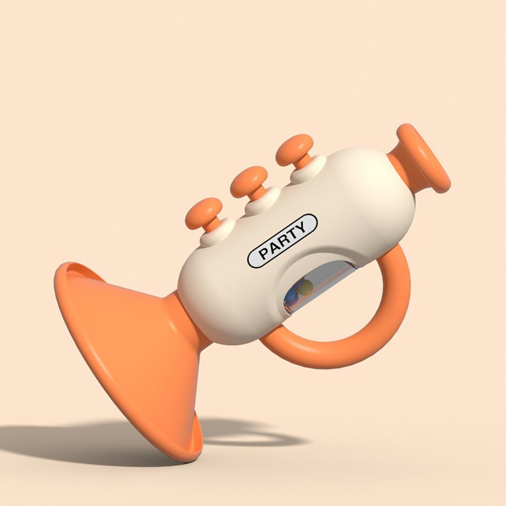 Children's Mini Trumpet Toy, Baby Can Whistle, Instrument, Harmonica Can Play, Puzzle Early Education