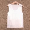 Shop Women U Neck sUmmer Ribbed Sleeveless KniT T shirT whiTe 21ds Wkn 5251